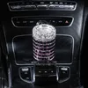 Universel diamant voiture Led cendrier poubelle tasse conteneur cigare cendrier voiture style Rainstone voiture Bling accessoires pour femme