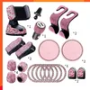 20pcs/set titolare del telefono rinestone universale ganci per interni automobilistici set di accessori per auto bling rosa per donne