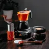 Outils ekspres do kawy aluminium mokka expresso percolateur potlaw do Mokki Rapid Stovetop Coffee Brewer Cafe Tools