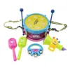 Trummor Percussion 5st 4st Children Drum Trumpet Toy Music Instrument Band Kit Early Learning Education Baby Kids Gift 230506