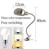 Table Lamps LED Retro Creative Lamp Clip Office Desk E27 Universal Hose Industrial Style For Bedroom Study Reading Handwork