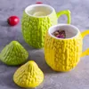 Tassen Keramiktasse Kreative Persönlichkeit Trend Coffee Lovers Mug Cute Office Balsam Pear