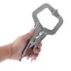 Joiners 6/9/11/14/18'' C Clamp Locking Pliers Widen Activity Jaw Alloy Steel Adjustable Vise Grip Welding Woodworking Hand Tool