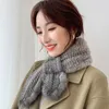 Scarves Lantafe Fur Winter Scarf Collar Real Mink Women Widening Thickening Neck Warm Natural Short Style