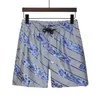 Calções de banho de grife masculino, calções de banho com letra de moda e reação à água, shorts de banho de secagem rápida, roupas de banho de verão, roupas de praia.