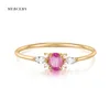 Mercery Jewelry 2023 Модная тенденция Красиво разработано высококачественные кольца с твердовым золотым драгоценным камнем для женщин.