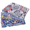 Teramila Teramila 5 PCs/pacote de algodão Fabirc Pano de Flor Flor Para vestido Color Patchwork Fabrics Diy Craft Bordado P230506