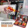 Schroevendraaier HispeC geïsoleerde schroevendraaier set S2 magnetische elektricien schroevendraaierindustrie plier reparatie handgereedschap set kit