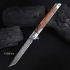 Camping Hunting Knives Outdoor folding knife seconds open pop-up portable knife high hardness household fruit cutting multi-functional sharp pocket kni P230506