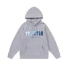 Vêtements de créateurs Sweatshirts pour hommes Sweat à capuche Trapstar Blanc Bleu Serviette Brodée Pull en peluche Ensemble Automne Hiver Pull décontracté Top Tendance à vendre