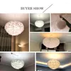 Pendelleuchten Federlichter Droplights Lampe Nordic Design Glanz Vintage Loft Suspension Hochzeit Beleuchtungskörper für Schlafzimmer
