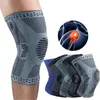 Knädyna armbåge 1 PC Elastic Nylon Sports Fitness Kneepad Gear Patella Brace Running Basketball Volleyball Kneepads