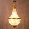 Подвесные лампы ретро винтажные хрустальные капли световые люстры E14 Большое европейское империя в стиле Lustres Lustres Lighting для гостиной для гостиной