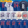 Cody Bellinger 7 Maillots de baseball Dansby Swanson Christopher More Ian Happ Marcus Stroman Seiya Suzuki Patrick Sagesse Justin Steele Rowan Wick