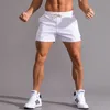 Herren Shorts Herren Baumwolle Weiße Shorts Laufsport Shorts Homme Gym Basketball Shorts Jogger Elastische Lässige Shorts Streetwear Herrenkleidung 230506