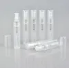 1200 st/parti 3 ml minisprayflaskor penna formplast parfymflaska små parfymprov injektionsflaskor till salu