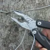 Tang Multifunktions-Hammer, Multitool, Taschenzange, Messer, zusammenklappbar, Outdoor-Camping-Ausrüstung, Schraubendreher-Bits, Nagelzieher, Messeröffner-Werkzeug