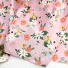 Tessuto 160x50 cm twill di cotone floreale panno di corallo fresco vestiti per bambini ndo pigiama neonato fai da te copriletto copriletto tessuto P230506