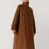 Vestes pour femmes usure recto verso peignée armure toile à manches insérées veste en coton automne et hiver chaud longues femmes