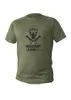 Vsbsmen's T -Shirts 2023 Hemd Herren Kurzarm Grüne Olive Armee Militär US -Schädel Taktikal