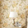 Tapetka bez tkanin kwiat w stylu vintage tapeta do sypialni ściany salon sofa sofa
