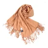 Scarves Merino Wool Scarf Knitted Check Women Shawl Fashion Soft Warm Neckwear Winter