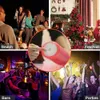 Mats Pads 1 10 20 30PCS LED Coaster Light Up Coasters Stickers Liquor Bottle Drink Luminous Cup Mat Club Bar Party Car Wedding Vase Decor 230505