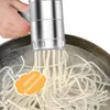 Processeurs 5 moules ménage manuel fabricant de nouilles frais en acier inoxydable rouleau presse pâtes Machine ustensiles de cuisine faisant des outils de cuisine Spaghetti
