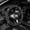 Housse de volant de voiture Bling universelle 38cm étui de protection de volant diamant accessoires de voiture pour femmes filles trucs de voiture