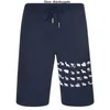 TB zoo broderi män shorts trendiga delade byxor rent bomullsmodemärke sport casual kort sommarpar