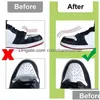 Parti di scarpe Accessori Scarpe Scudo per sneaker Anti piega Rugosa Piega Supporto Puntale Sport Testa a sfera Str Dhxil