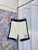 23SS Designer Men's Nylon Swimming Fashion Contrast Printing Back Pocket Tone Drawstring Shorts