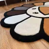 子供のカーペット虹色のヒマワリ円形床マット60 * 60cmコーヒーヒマワリ円形カーペット90 * 90cmブランドデザイナーカーペットラグ