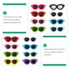 Storage Bottles 40 Pcs Embellishments Ornament Mini Flatback Charm Circle Earrings Resin Glasses Sunglasses Bulk Ornaments