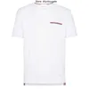 TB Fashion Brand Mens T-shirts Pocke Pocket Stripe Pure Cotton Coton Summer Round Cou Short T-shirt Business Casual 21