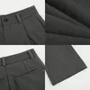 男性SパンツIEFB夏の薄いスーツストレートマイクロフレアカジュアル韓国ファッション2023ソリッドカラー気質贅沢9A3100 230506