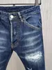 Mode italienne jeans décontractés pour hommes européens et américains haut de gamme lavé à la main qualité optimisée 98851