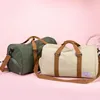 Duffel Bags Duffle Bag Canvas Большая женская многофункциональная многофункциональная многофункциональная мастерская спортивная женщина повседневное бренд Пакет плеч