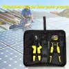 Zestaw Solar Solar Panelu Solar Patel Multi Tool Kit 2.56 mm2 1410AWG Drut Crimper + Strippel + Stripp