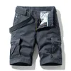 Men's Shorts Summer Men Cargo Shorts Cotton Tactical Cargo Shorts Men's Jogger Denim Short Pants Outdoor Casual Sports Shorts Trousers 230506