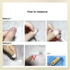 Nail Practice Display Handgjorda Luxury Press On S Coffin Head Manicuree Decoration Wearable Full With Design Acrylic for Girls 230505