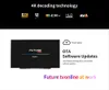 UTOCIN Alpha Android 11.0 TV Box Amlogic S905W2 2GB 16GB 2.4G 5G WiFi Bluetooth 4k AV1 Set Top Box Media Steamer Box VS XTV Box