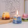 양초 홀더 침실 향기 촛불 유리 DIY 미술 모래 그림 제조 키트 홈 장식