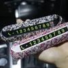 Новый роскошный автомобиль временная парковочная карта телефон номерная пластина магнитная адсорбционная дизайн автомобиля.
