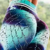 Active Pants Tie Dye Tights Leggings Sport Damen Fitness Push Up Yoga Stretch Workout Laufen Schlank Fitnessstudio Plus Größe 3XL