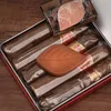 Smoking Pipes Portable antibacterial clay cigar moisturizing sheet cigarette set