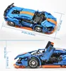 Blocks Technical MOC Famous Racing Car Series Building Model Bricks Children s Assembly Diy Toys Birthday Gifts for Boyfriend 230506