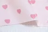 Tecido de 160cm*50cm doce rosa rosa Fabucura de algodão floral Rosa vestido de cama Diy Tatchwork Fabric Kids Handork Cloth P230506