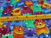 Fabric 1 m x 1.1 m cotton fabric for cartoon cat patchwork color digital printed fabric P230506