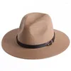 Cappelli a tesa larga Summer Beach Sun For Men Pieghevole Floppy Travel Packable Cappello di paglia Donna UPF50 Panama